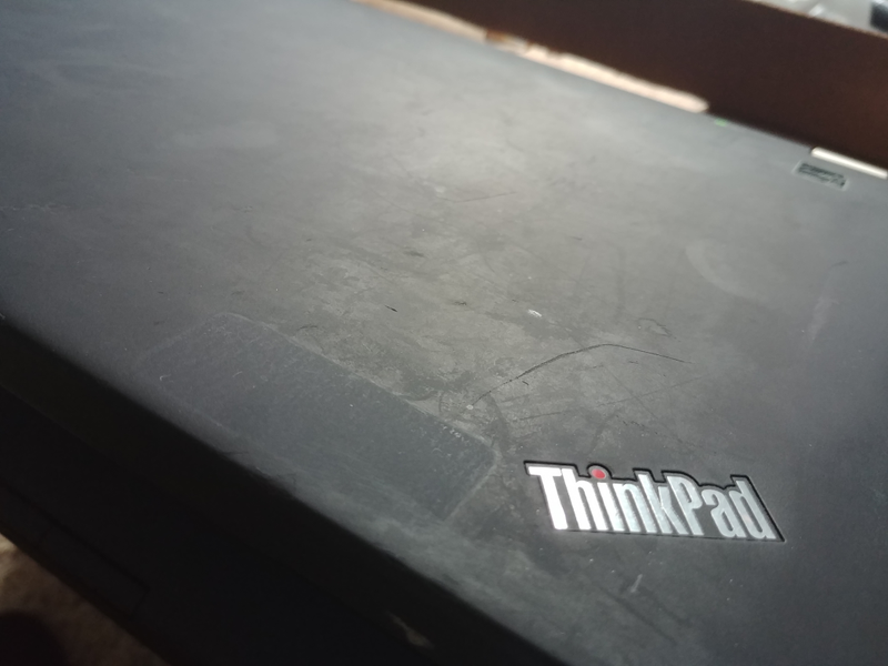 Illustration for article titled Bought a cheap "Renewed" Thinkpad on Amazon